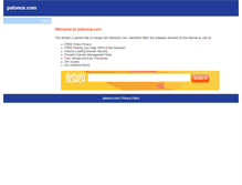 Tablet Screenshot of patonce.com